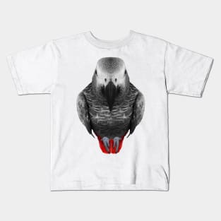 african grey parrot gear Kids T-Shirt